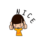 Just love to pretend to be good gril（個別スタンプ：3）