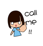 Just love to pretend to be good gril（個別スタンプ：6）