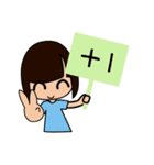 Just love to pretend to be good gril（個別スタンプ：8）