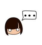 Just love to pretend to be good gril（個別スタンプ：17）