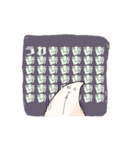梅ちゃんのモフフ（個別スタンプ：34）