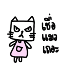 C A T（個別スタンプ：16）