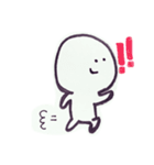 しろくんの日常（個別スタンプ：8）