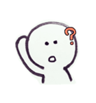 しろくんの日常（個別スタンプ：14）
