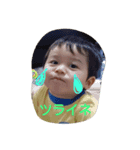 赤ちゃん(こう)と犬(むぎ)（個別スタンプ：5）