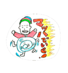 三段ヘアの人々（個別スタンプ：17）