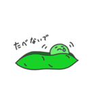 えだまめろうの会話。（個別スタンプ：11）