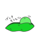 えだまめろうの会話。（個別スタンプ：22）
