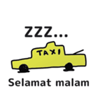taxi driver indonesian version（個別スタンプ：7）