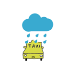 taxi driver indonesian version（個別スタンプ：14）