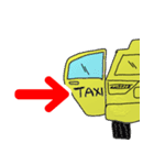 taxi driver indonesian version（個別スタンプ：17）