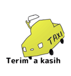 taxi driver indonesian version（個別スタンプ：25）