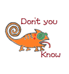 LUCKY CHAMELEYON（個別スタンプ：2）