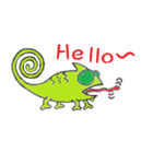 LUCKY CHAMELEYON（個別スタンプ：3）