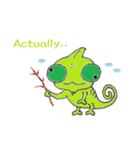 LUCKY CHAMELEYON（個別スタンプ：7）
