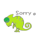 LUCKY CHAMELEYON（個別スタンプ：15）