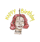 Don't touch my hair（個別スタンプ：14）
