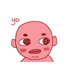 little pink boy（個別スタンプ：1）
