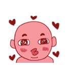 little pink boy（個別スタンプ：3）
