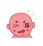little pink boy（個別スタンプ：7）