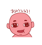 little pink boy（個別スタンプ：35）