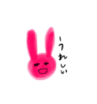ぴんくのうさぎさん（個別スタンプ：13）