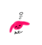 ぴんくのうさぎさん（個別スタンプ：27）