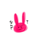 ぴんくのうさぎさん（個別スタンプ：30）