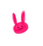 ぴんくのうさぎさん（個別スタンプ：37）