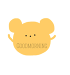 英語くまっま（個別スタンプ：1）