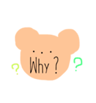 英語くまっま（個別スタンプ：17）