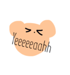 英語くまっま（個別スタンプ：24）