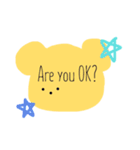 英語くまっま（個別スタンプ：25）