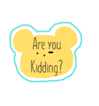 英語くまっま（個別スタンプ：30）