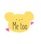 英語くまっま（個別スタンプ：31）