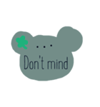 英語くまっま（個別スタンプ：37）