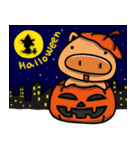 Rice Ball Pig2 - Happy for a whole year（個別スタンプ：36）