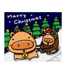 Rice Ball Pig2 - Happy for a whole year（個別スタンプ：40）