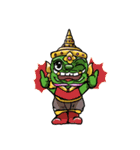 Yak Yai Lai Yak Lek 2（個別スタンプ：38）