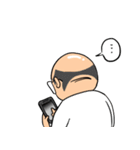Baldy君のオフィスライフ（個別スタンプ：23）