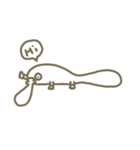 LAZY platypus（個別スタンプ：5）