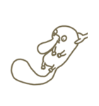 LAZY platypus（個別スタンプ：20）
