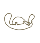 LAZY platypus（個別スタンプ：22）