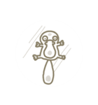 LAZY platypus（個別スタンプ：25）