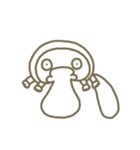 LAZY platypus（個別スタンプ：32）