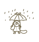 LAZY platypus（個別スタンプ：33）
