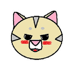 [LINEスタンプ] ミャーとマロとおかめとツートン君