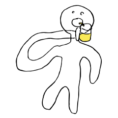 [LINEスタンプ] 抑えきれない絵心