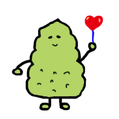 [LINEスタンプ] Bitter gourd hihi life