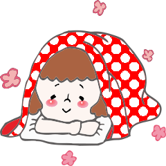 [LINEスタンプ] White socks with slippers.